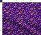 Royal Crowns Golden Yellow Purple Gold Mardi Gras Royalty King Princess Custom Printed Fabric by Spoonflower Various Fabrics by the Yard or Fat Quarter
